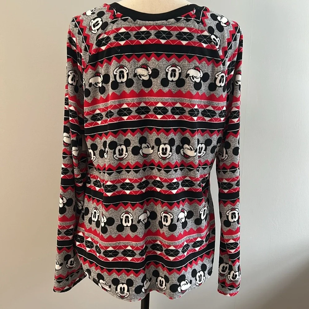 NEW Disney Fleece Mickey Mouse Pajamas - Picture 5 of 9